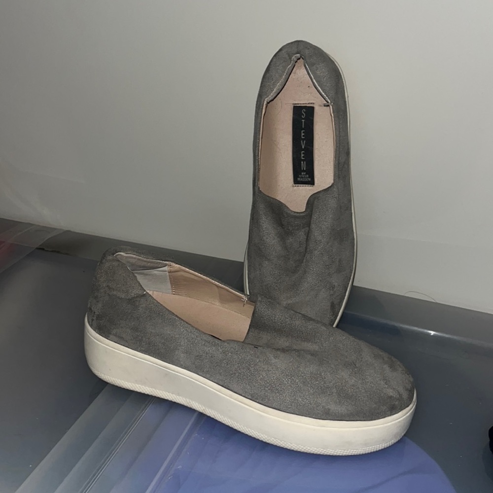 Steve by Steve Madden suede sneakers
